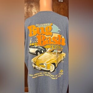 2021 California Bug Bash Volkswagen Car Show Festival Shirt Size 2XL